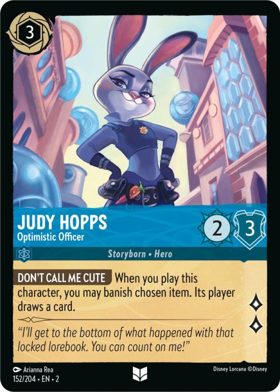 Judy Hopps - Optimistic Officer - Cold Foil