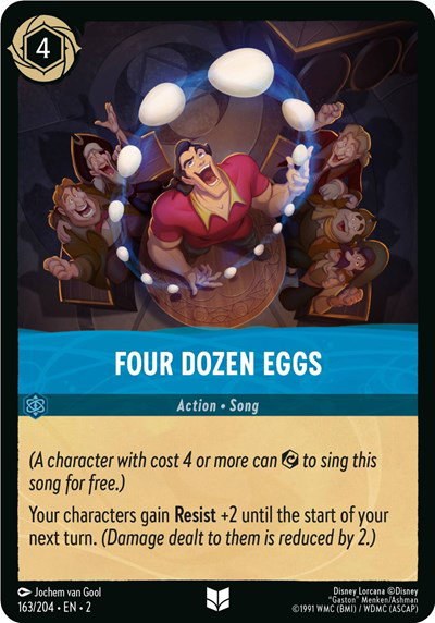 Four Dozen Eggs - Cold Foil