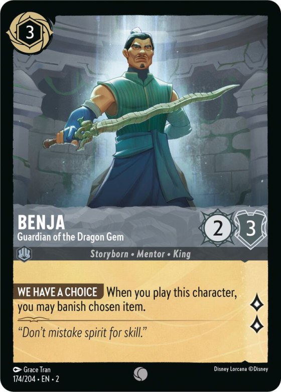 Benja - Guardian of the Dragon Gem - Cold Foil
