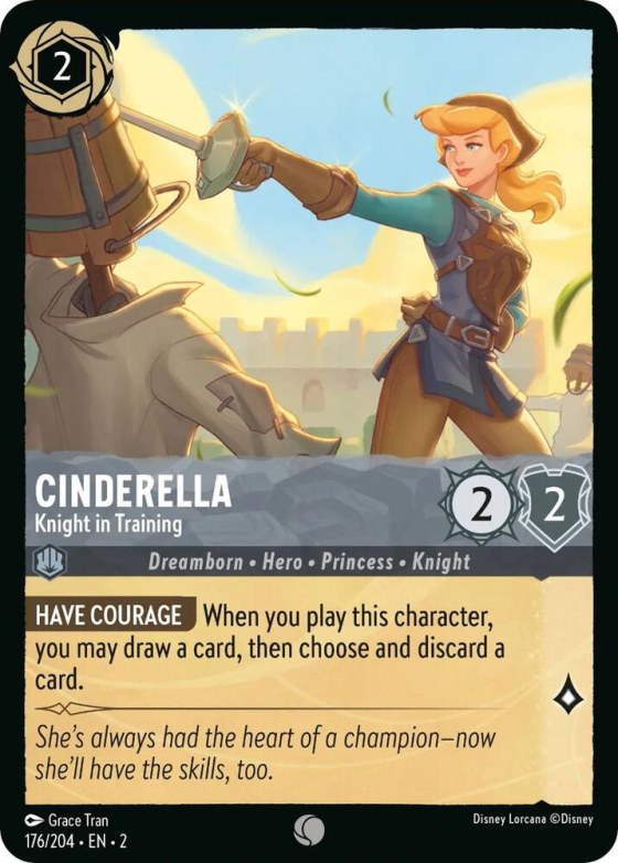 Cinderella - Knight in Training - Cold Foil