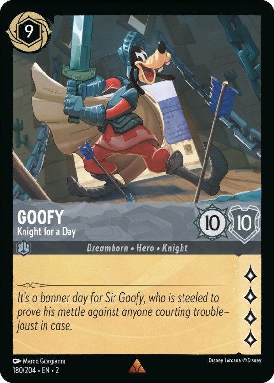 Goofy - Knight for a Day - Cold Foil