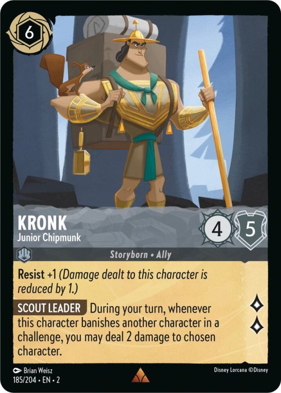 Kronk - Junior Chipmunk - Cold Foil