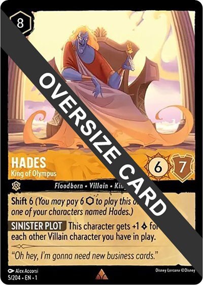 Hades - King of Olympus - Oversized
