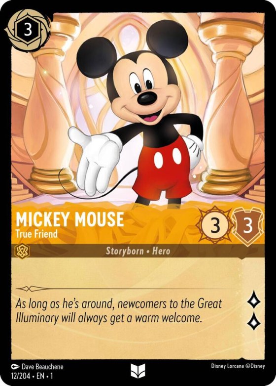 Mickey Mouse - True Friend - Cold Foil