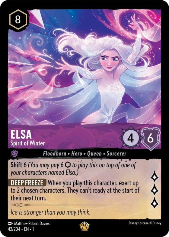 Elsa - Spirit of Winter - Cold Foil