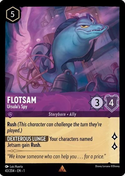 Flotsam - Ursula's Spy - Cold Foil
