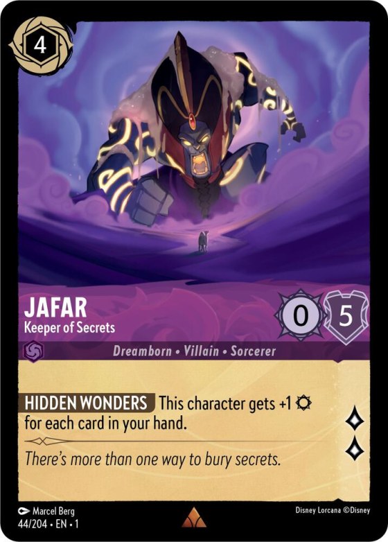Jafar - Keeper of Secrets - Cold Foil