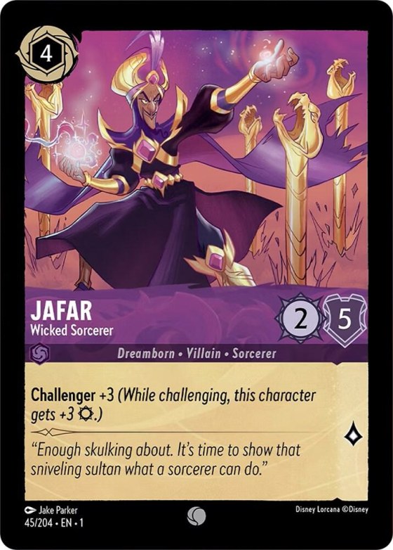 Jafar - Wicked Sorcerer - Cold Foil