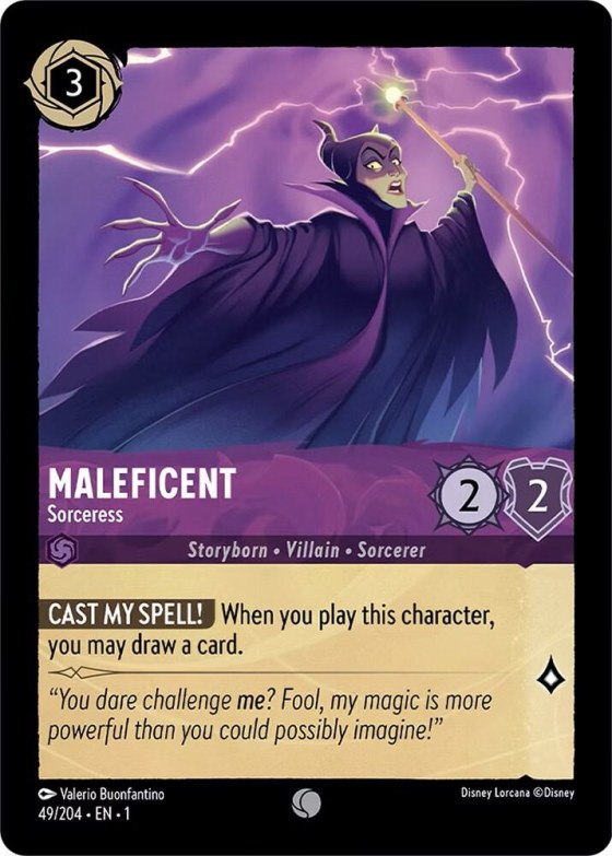 Maleficent - Sorceress - Cold Foil