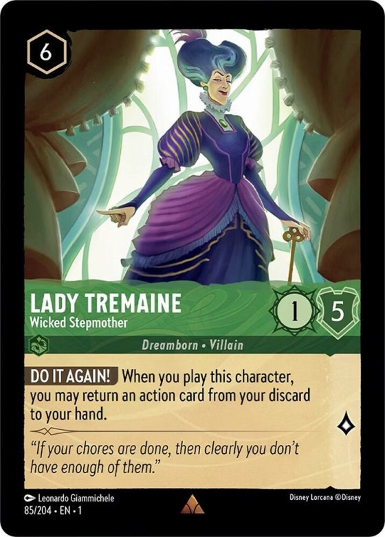 Lady Tremaine - Wicked Stepmother - Cold Foil
