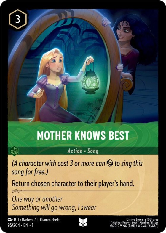 Mother Knows Best - Cold Foil