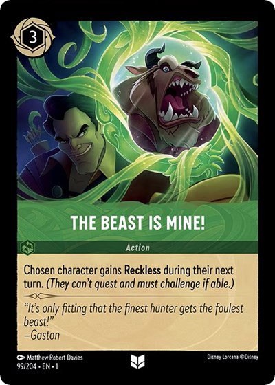 The Beast is Mine! - Cold Foil