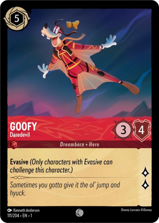 Goofy - Daredevil - Cold Foil