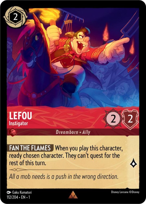 Lefou - Instigator - Cold Foil