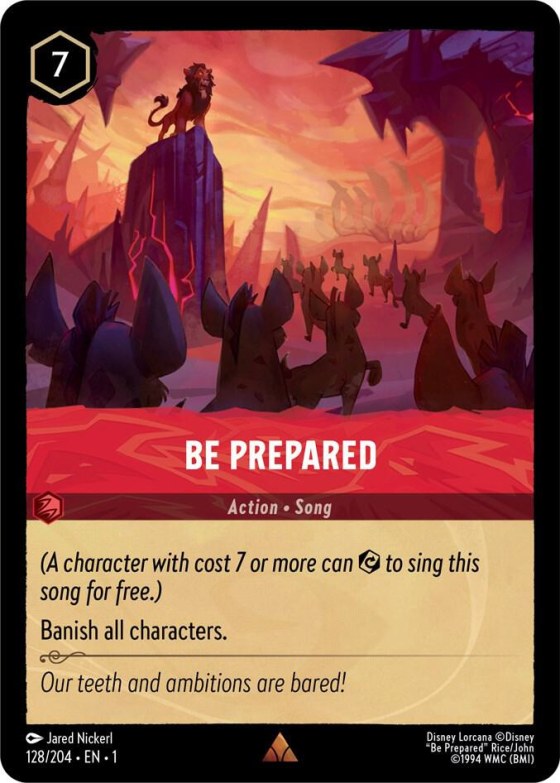 Be Prepared - Cold Foil