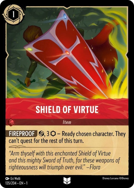 Shield of Virtue - Cold Foil