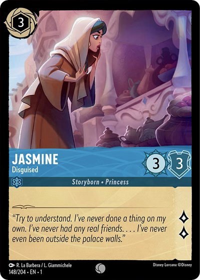 Jasmine - Disguised - Cold Foil