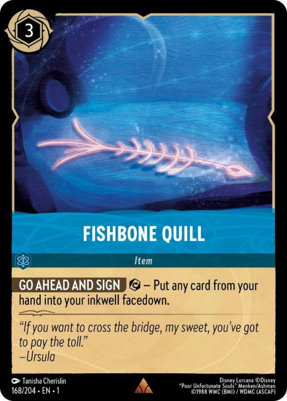 Fishbone Quill - Cold Foil