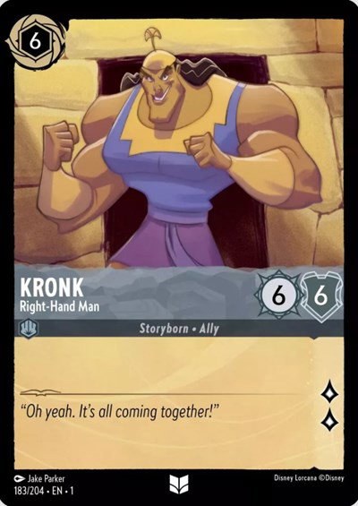 Kronk - Right-Hand Man - Cold Foil