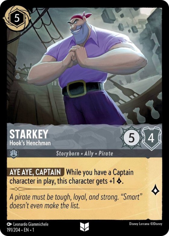 Starkey - Hook's Henchman - Cold Foil