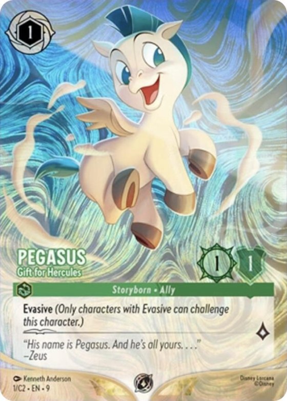 Pegasus - Gift for Hercules - Holofoil Pegasus Gift For Herc