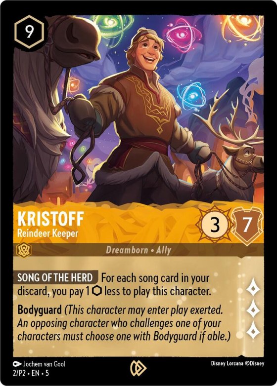 Kristoff - Reindeer Keeper - Cold Foil Kristoff Reindeer Ke