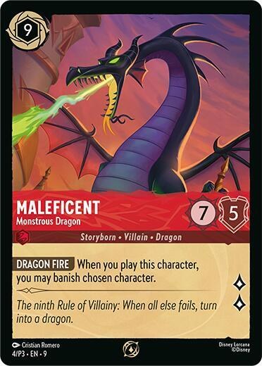 Maleficent - Monstrous Dragon - Store Cs Participant