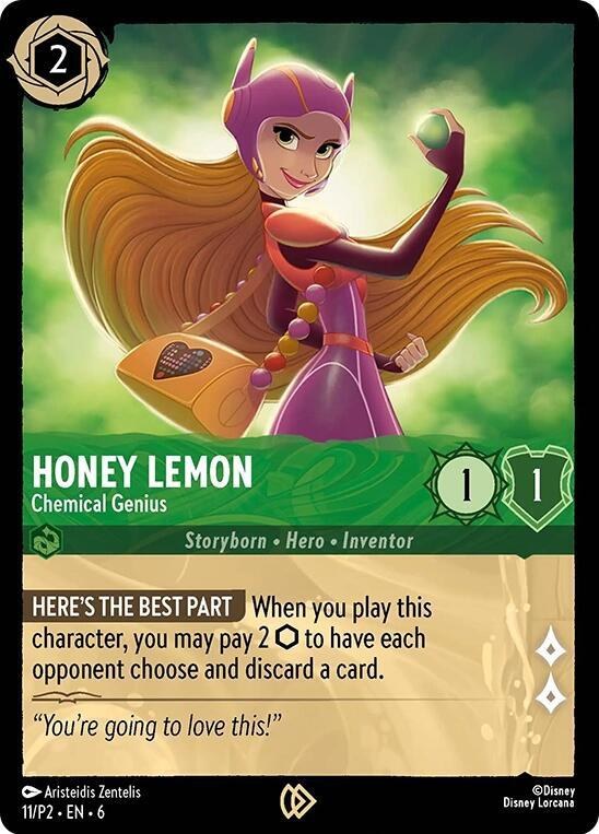 Honey Lemon - Chemical Genius - Cold Foil