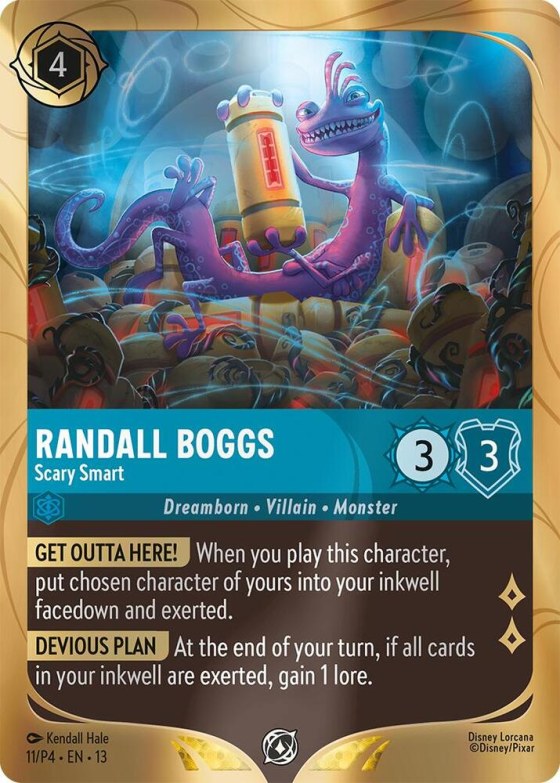 Randall Boggs - Scary Smart - Holofoil Randall Boggs Scary S