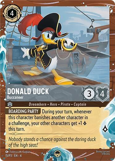 Donald Duck - Buccaneer - Disney Cruise Promo