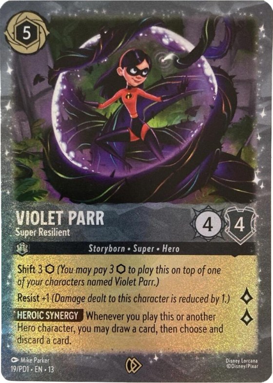 Violet Parr - Super Resilient - Holo