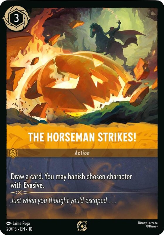 The Horseman Strikes! - Cold Foil The Horseman Strikes