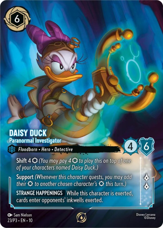 Daisy Duck - Paranormal Investigator - Store Cs Participant