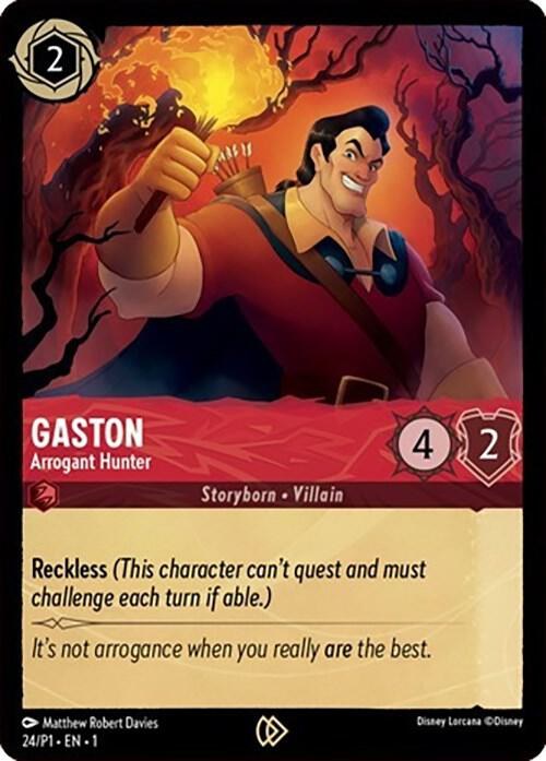 Gaston - Arrogant Hunter - Cold Foil