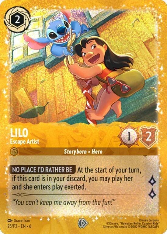 Lilo - Escape Artist - Holo