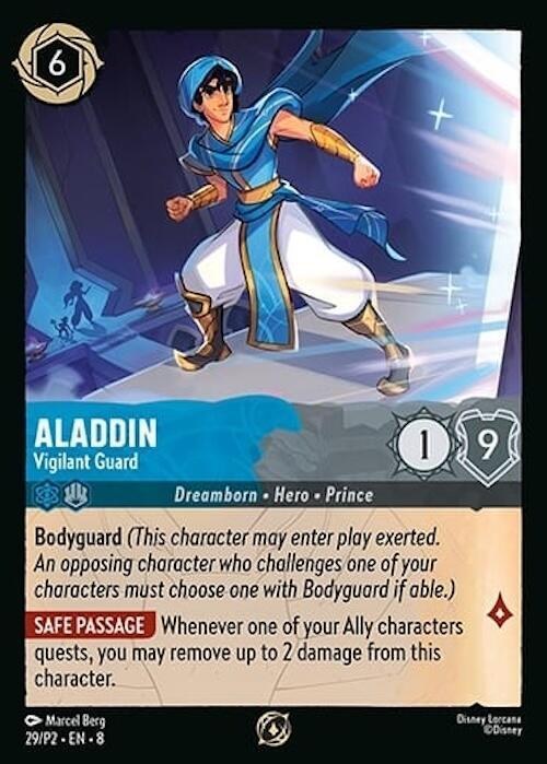 Aladdin - Vigilant Guard - Cold Foil Aladdin Vigilant Gua