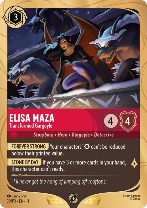 Elisa Maza - Transformed Gargoyle - Holo