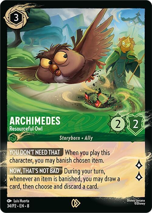 Archimedes - Resourceful Owl - Holo