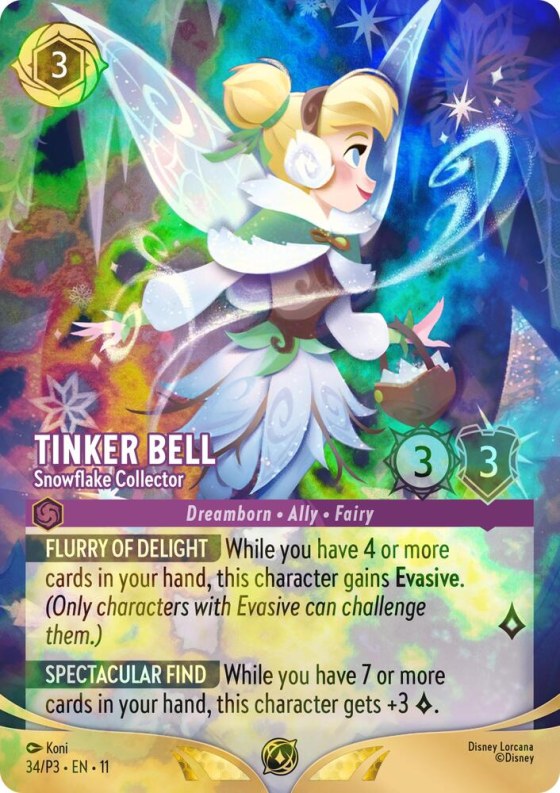 Tinker Bell - Snowflake Collector - Store Championship