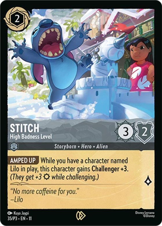 Stitch - High Badness Level - Cold Foil Stitch High Badness 