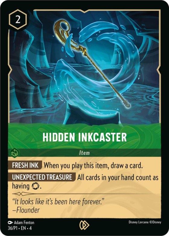 Hidden Inkcaster - Cold Foil