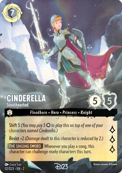 Cinderella - Stouthearted - Holofoil Cinderella Stoutheart