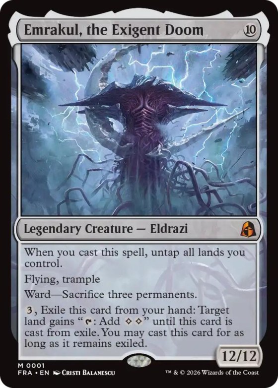 Emrakul, the Exigent Doom - Foil