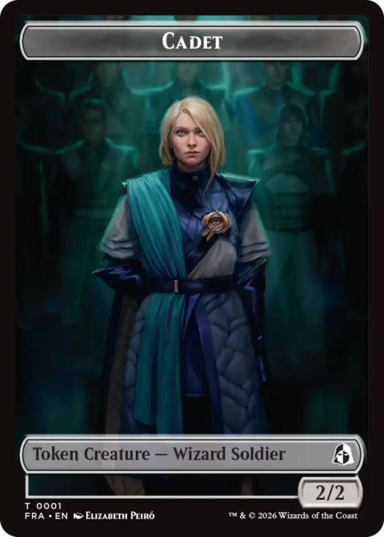 Cadet // Beast Double-Sided Token - Foil