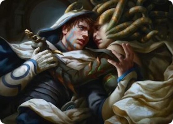 Vraska's Final Mercy Art Card
