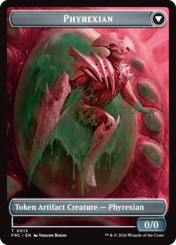 Phyrexian // Incubator Double-Sided Token - Foil