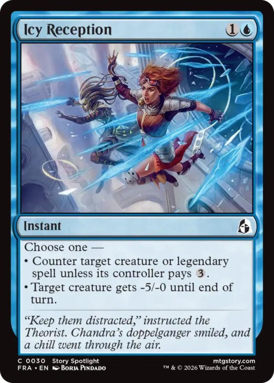 Icy Reception - Foil