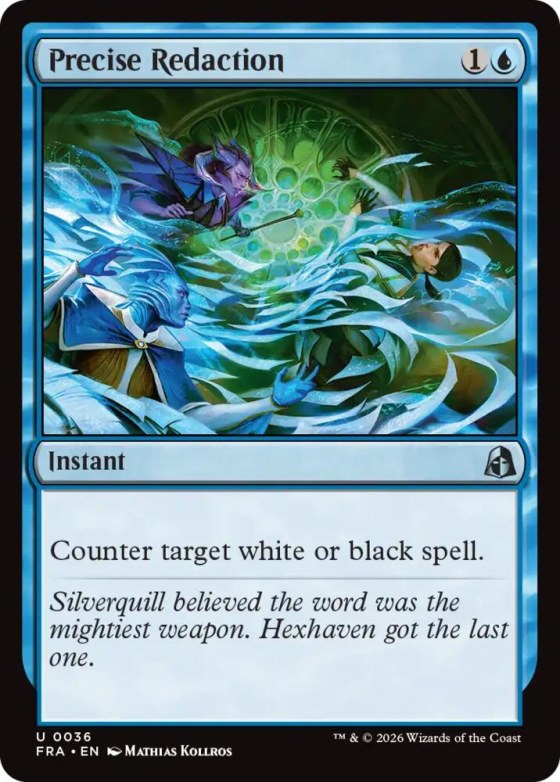 Precise Redaction - Foil