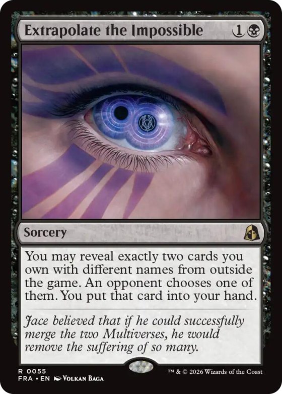 Extrapolate the Impossible - Foil