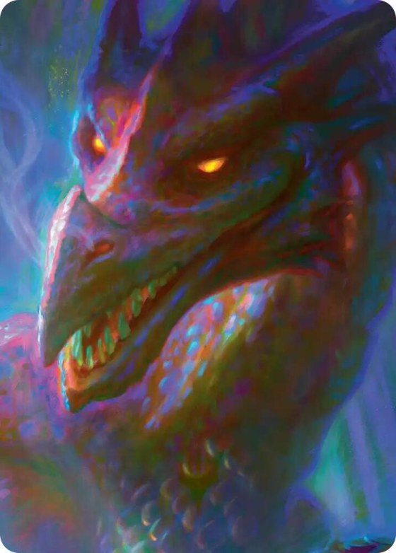 Smaug the Impenetrable Art Card - 9 12